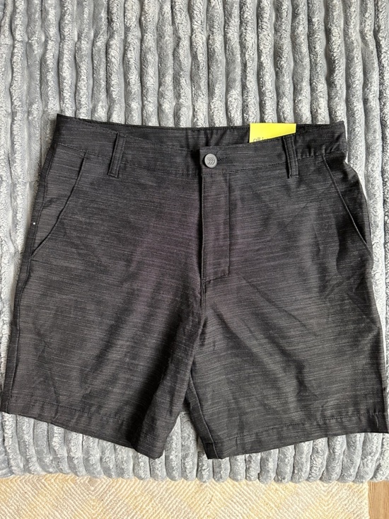 all in motion Pants - New with tags Heathered black and grey trouser golf shorts